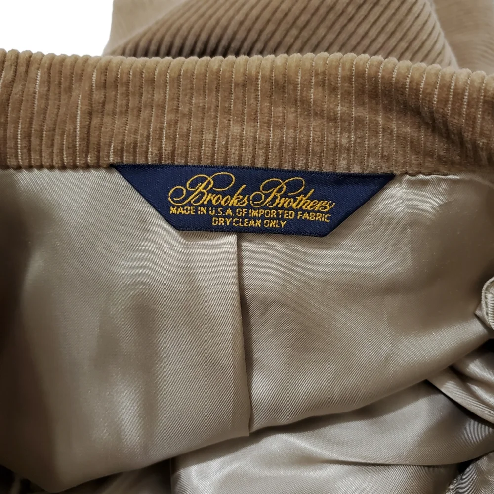 BROOKS BROTHERS Corduroy Sports Coat Blazer Jacket - Picture 9 of 10